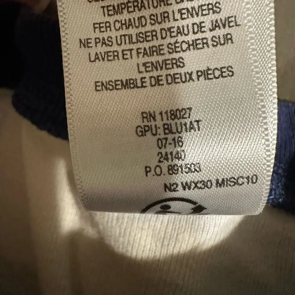 Mini Boden size 10 Year Winter Scene Long John Pajama TOP ONLY